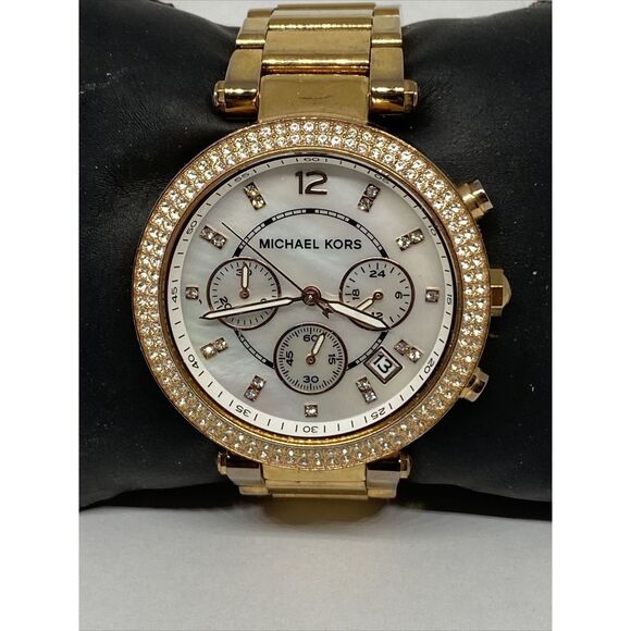 Michael Kors Parker MK5491 Womens Stainless Steel Analog Dial Quartz Watch MP263 - Picture 2 of 12